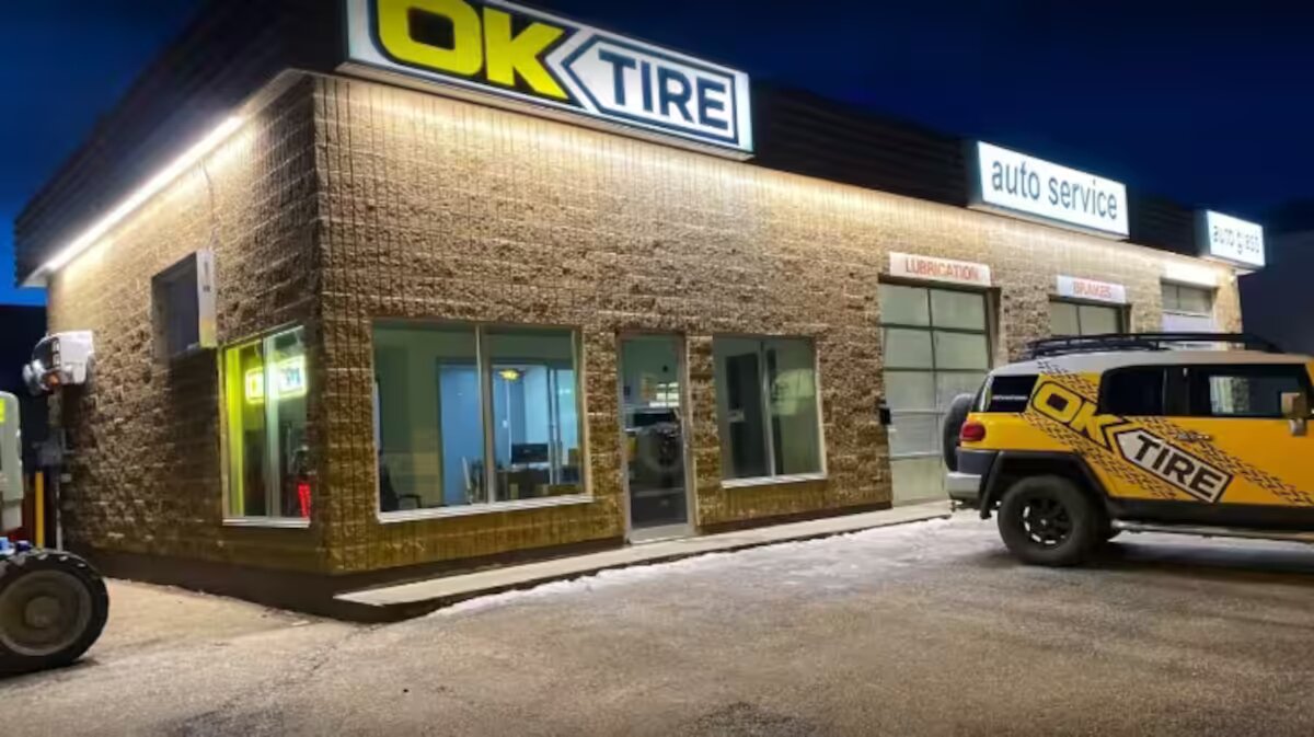 OK Tire Fort Saskatchewan building